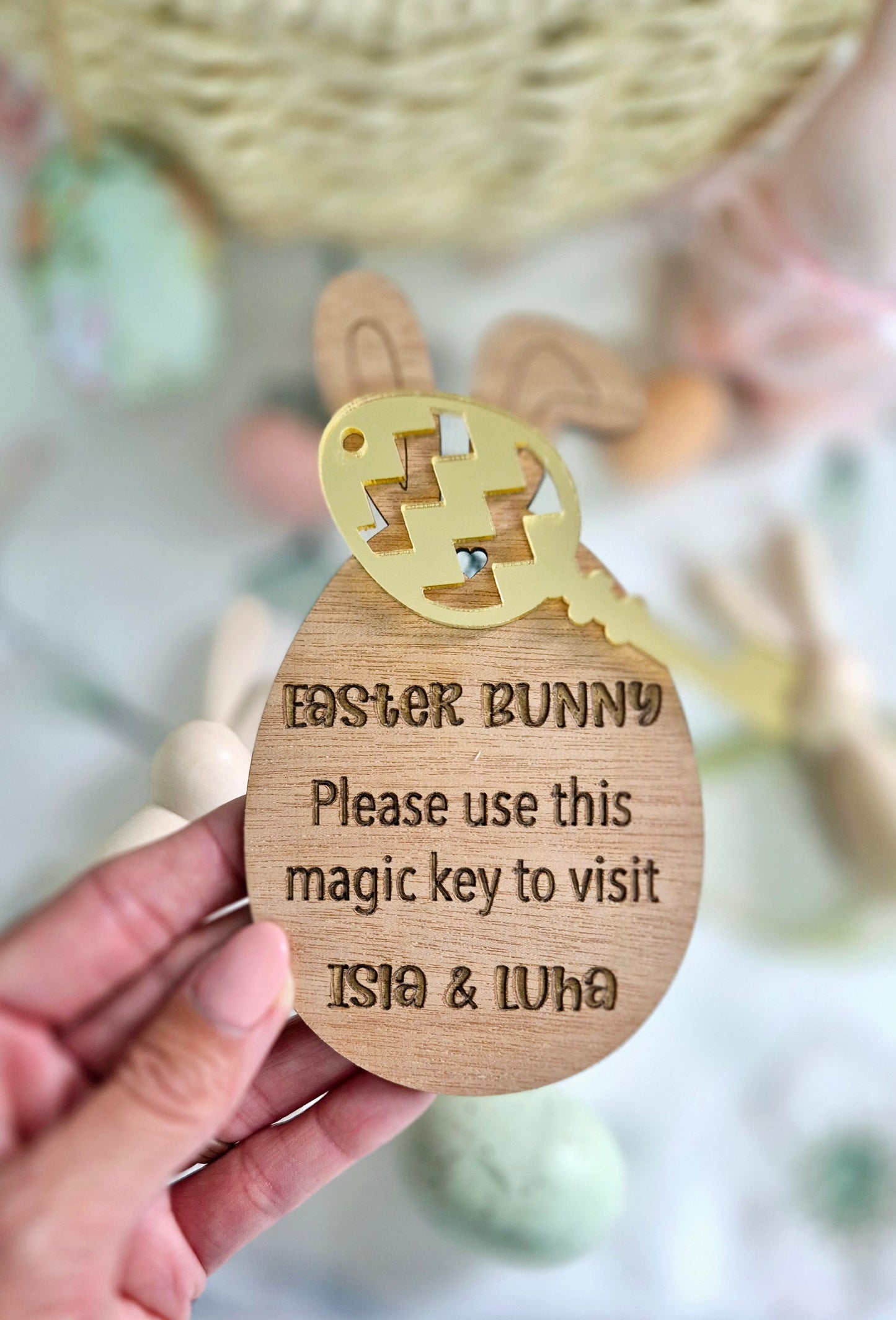 Easter Bunny Magic Key
