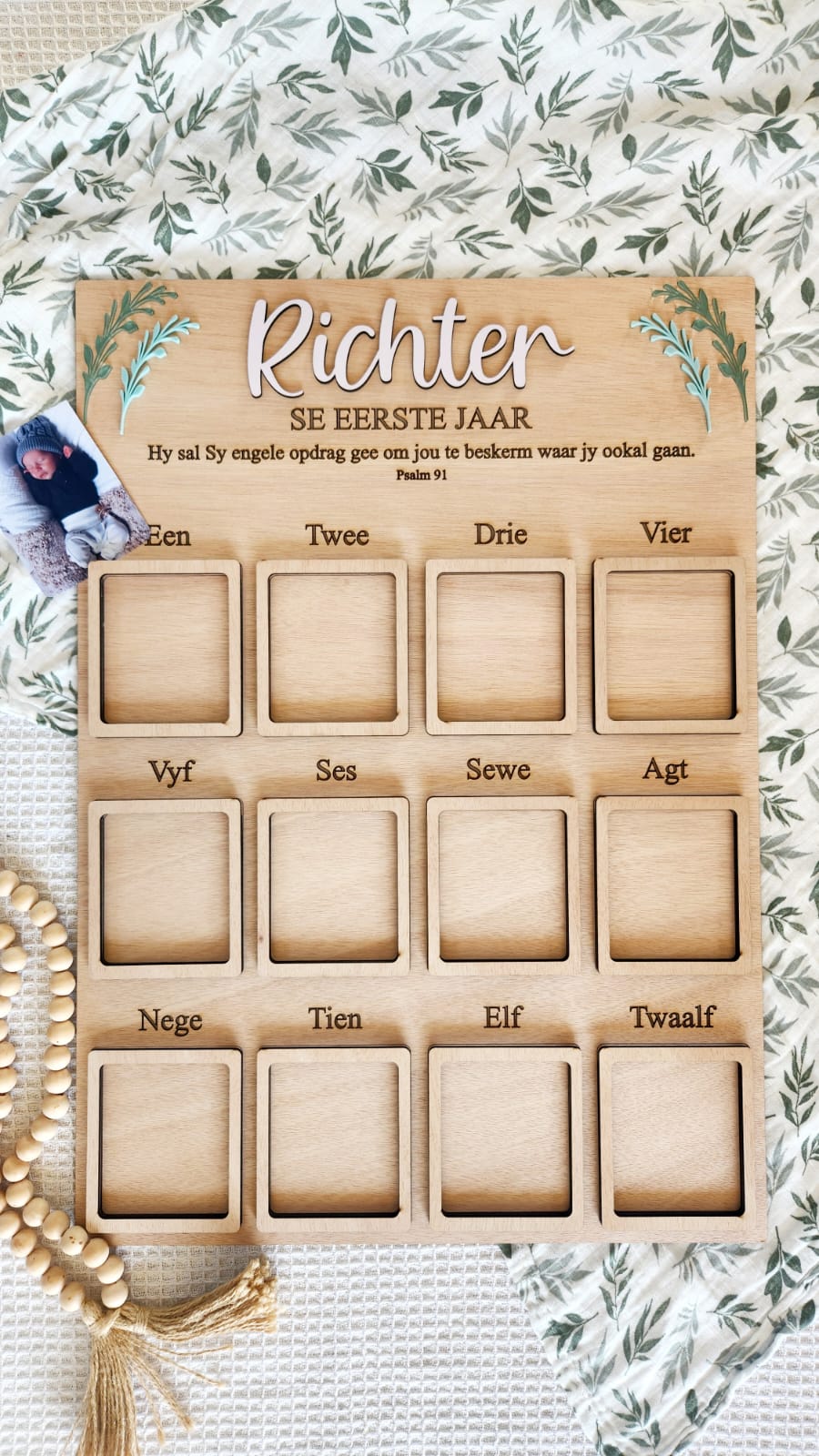 My first year board with 3d frame detail