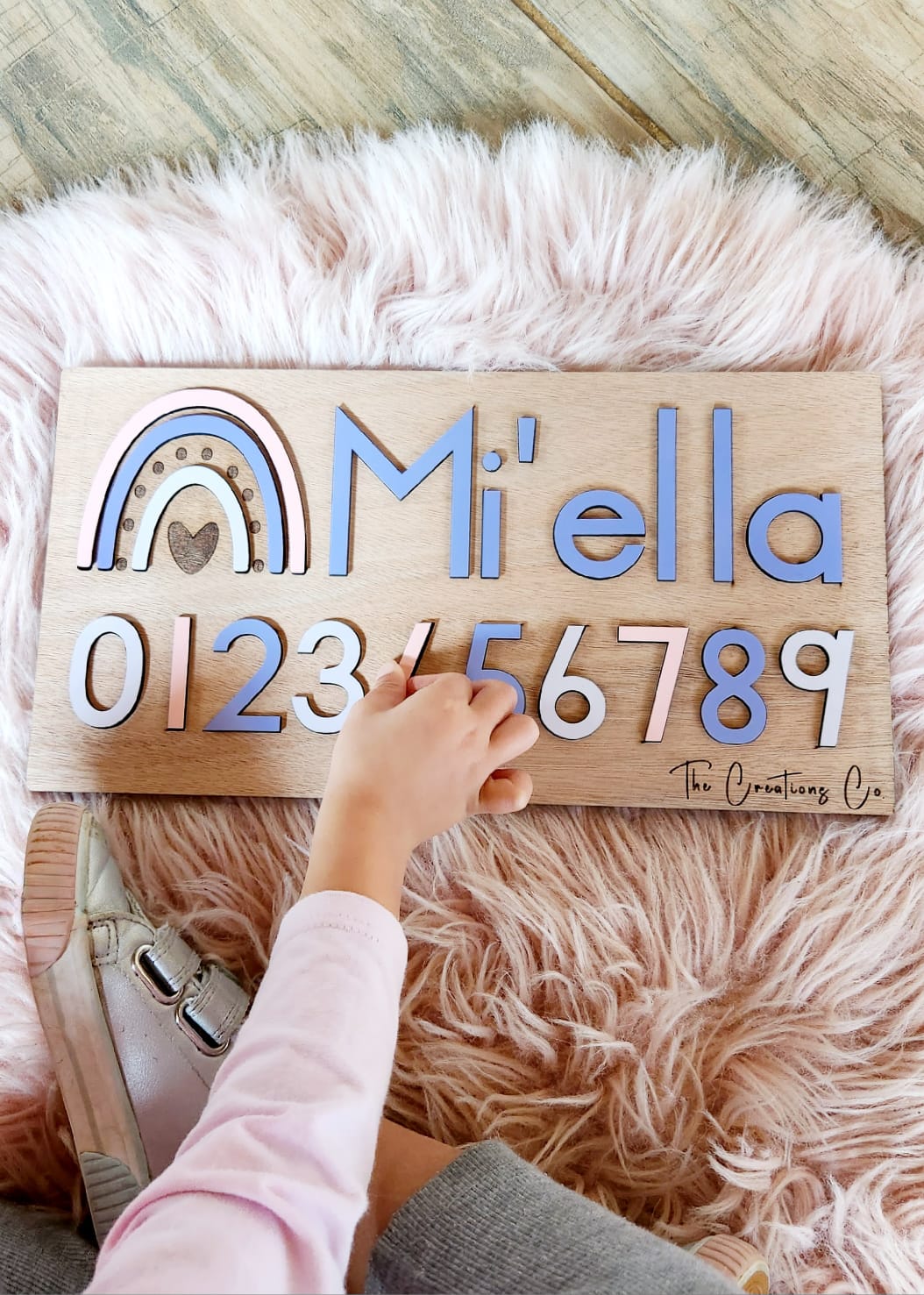 Name & Number Puzzle