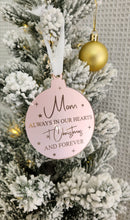 Load image into Gallery viewer, &quot;In Memory&quot; Christmas tree ornament (personalised)
