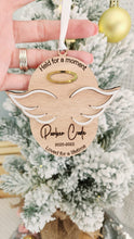 Load image into Gallery viewer, &quot;In Memory&quot; Angel tree ornament (personalised)
