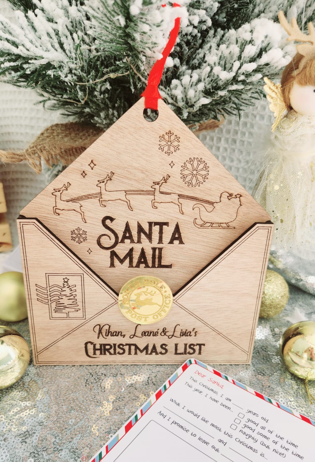 Letter to Santa envelope