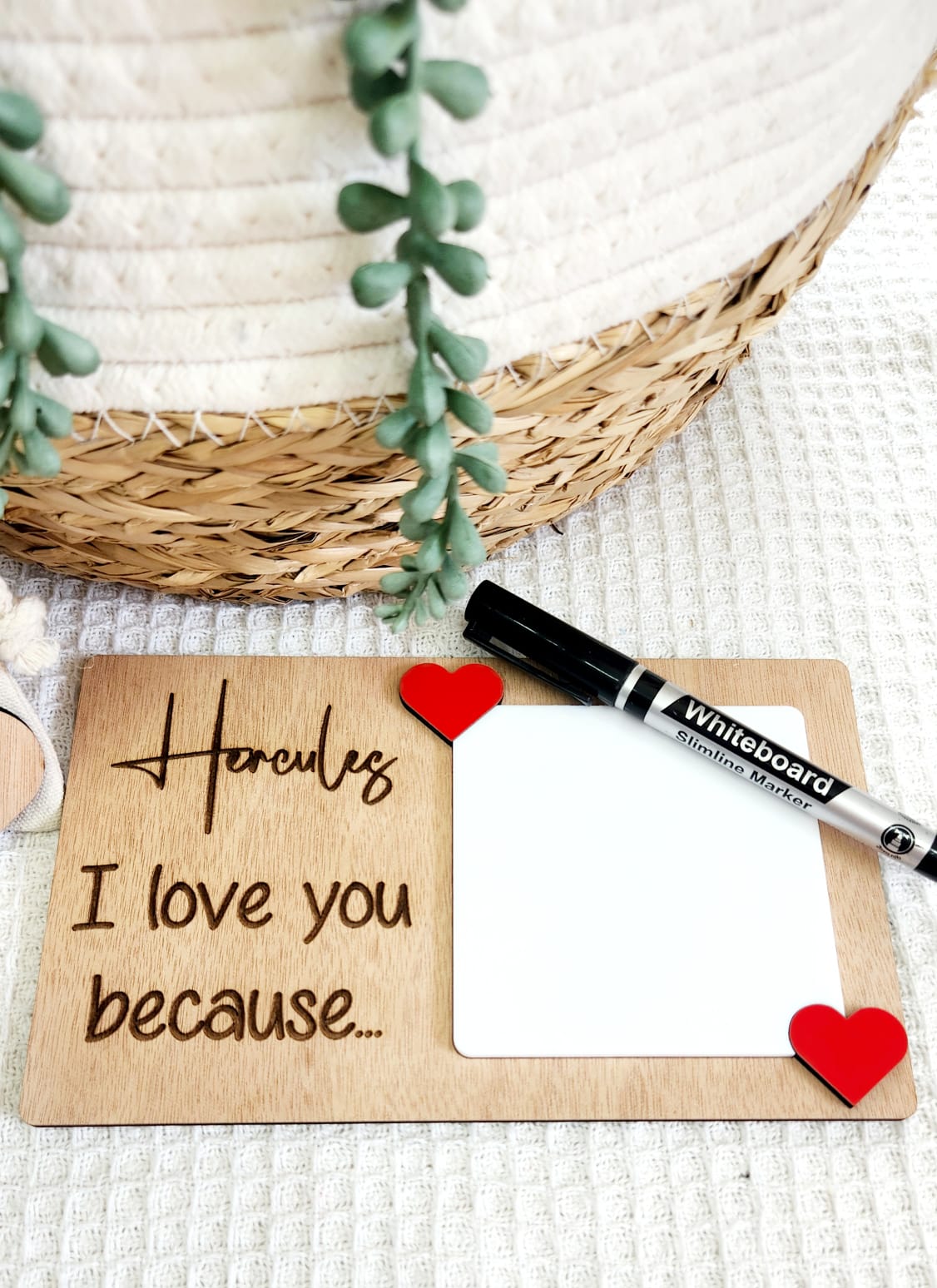 I love you because Notepad