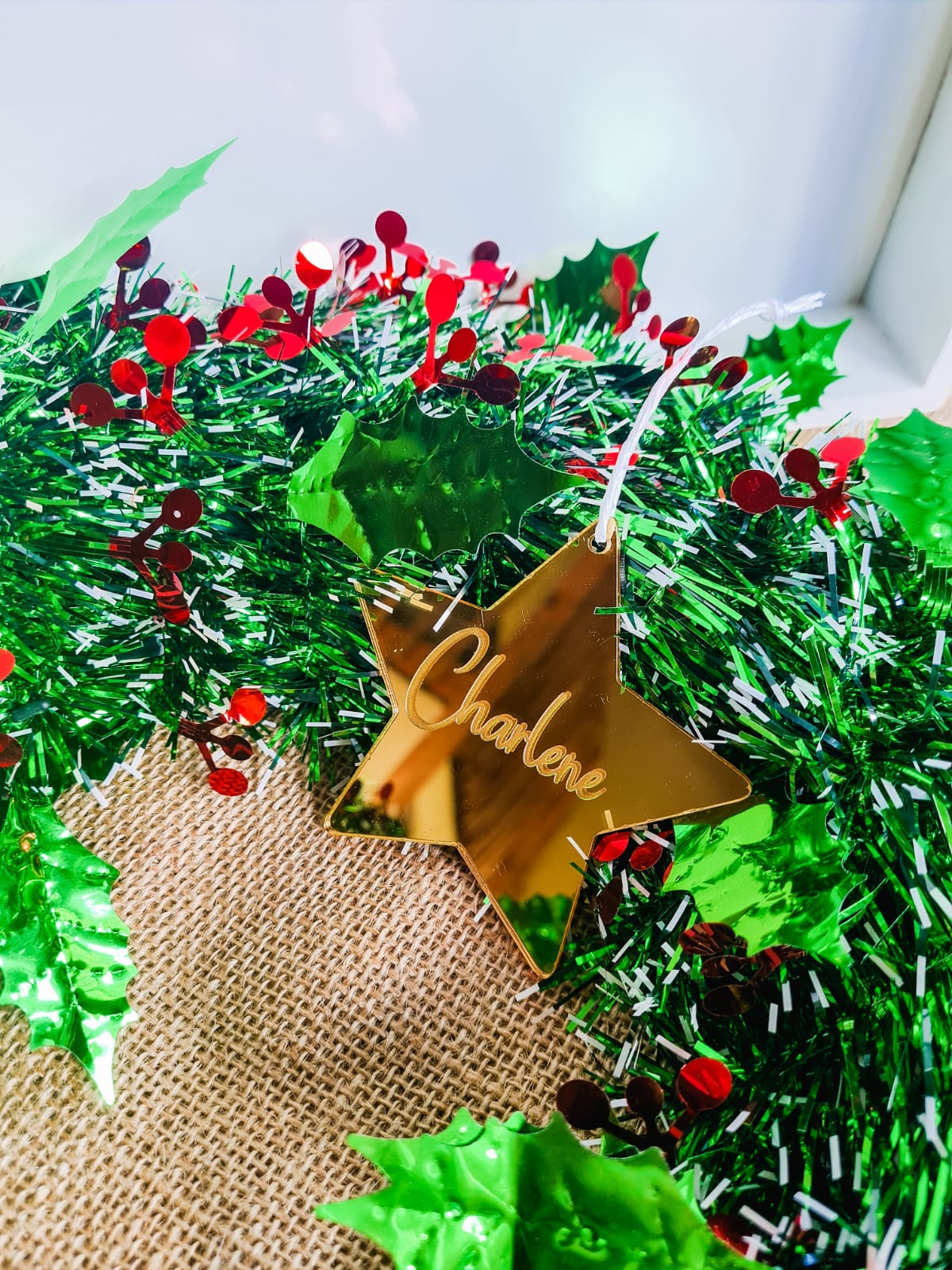 Chrismas tree Acrylic Decor