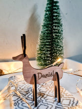 Load image into Gallery viewer, Reindeer Table Decor (personalised)
