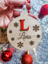 Load image into Gallery viewer, 3D Christmas tree ornament (personalised)
