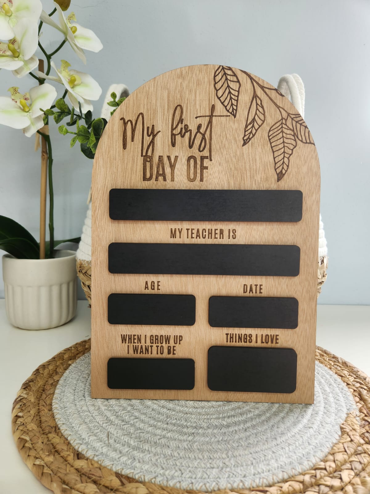 First day of School Board