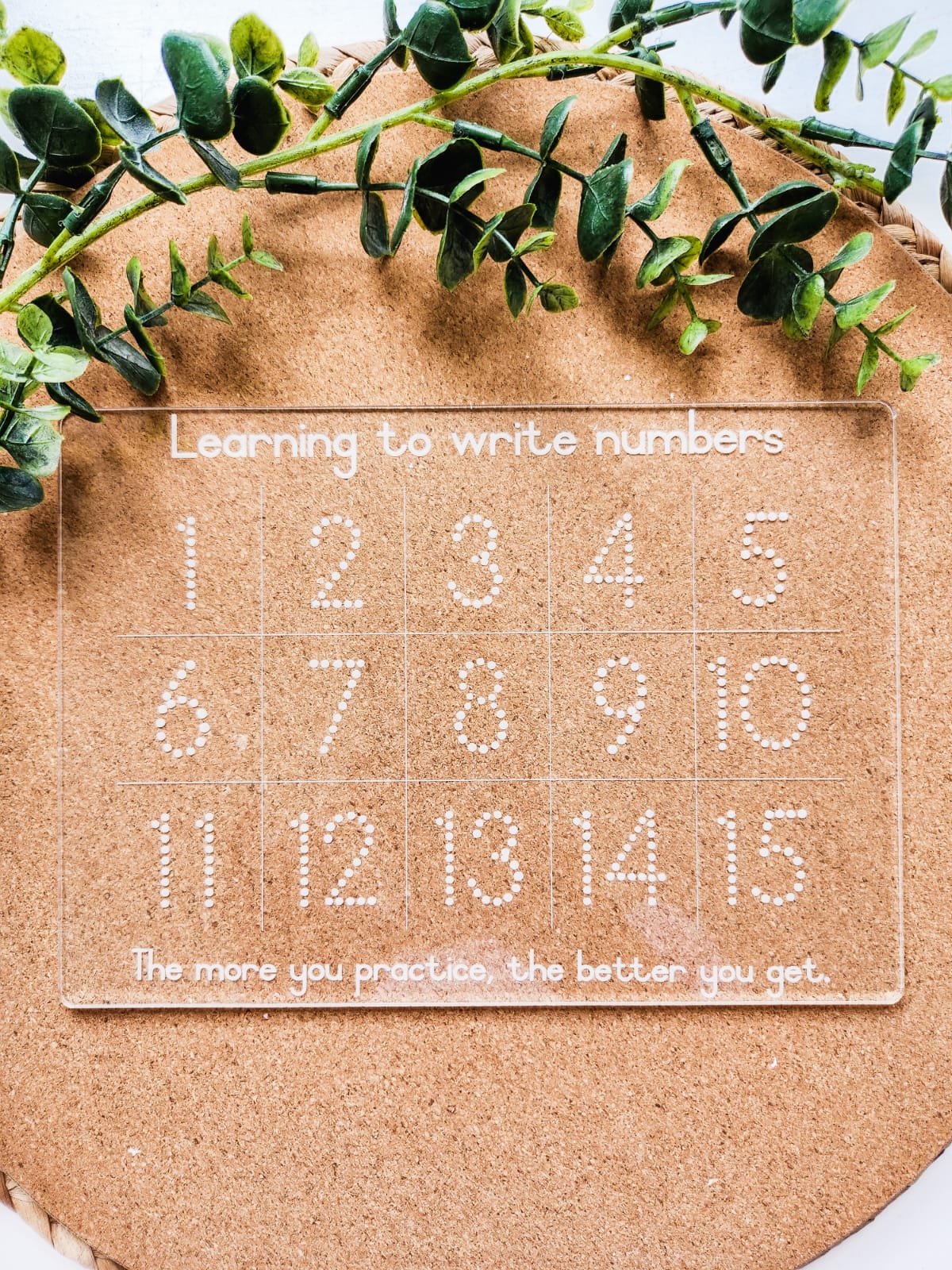 Learn to write your 123`s