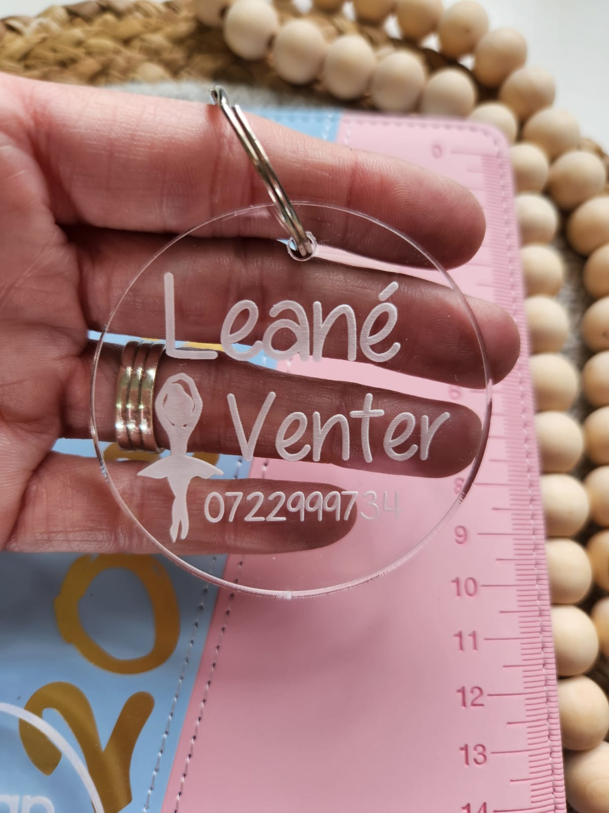 Personalised Name Tags (Racing car)