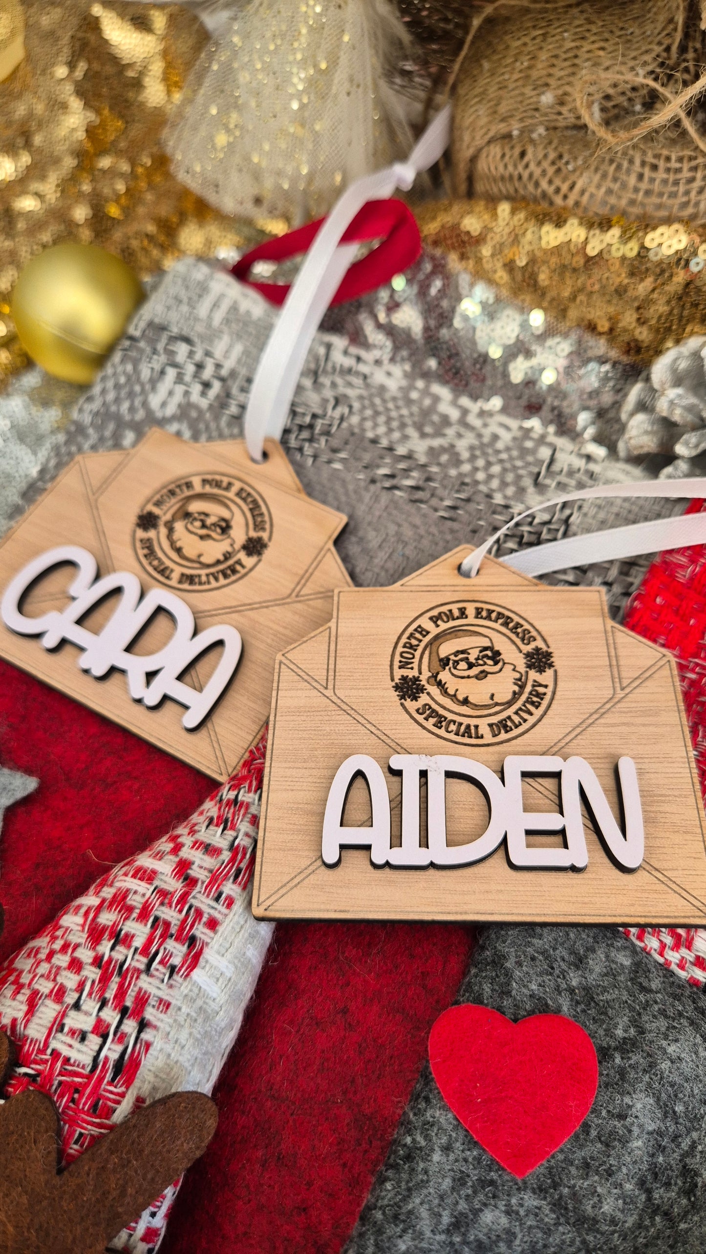 Personalised Gnome Stockings