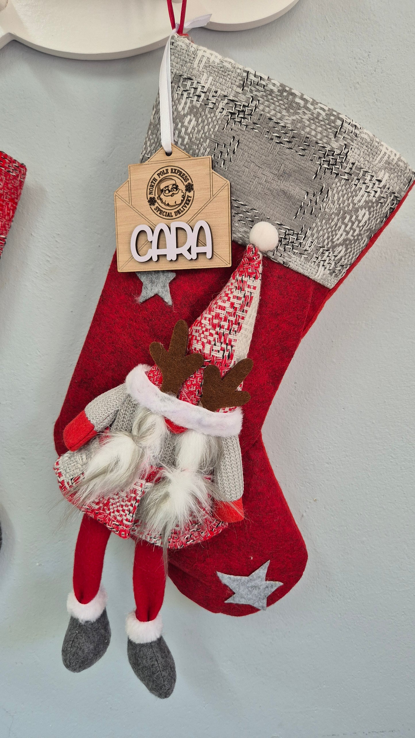 Personalised Gnome Stockings