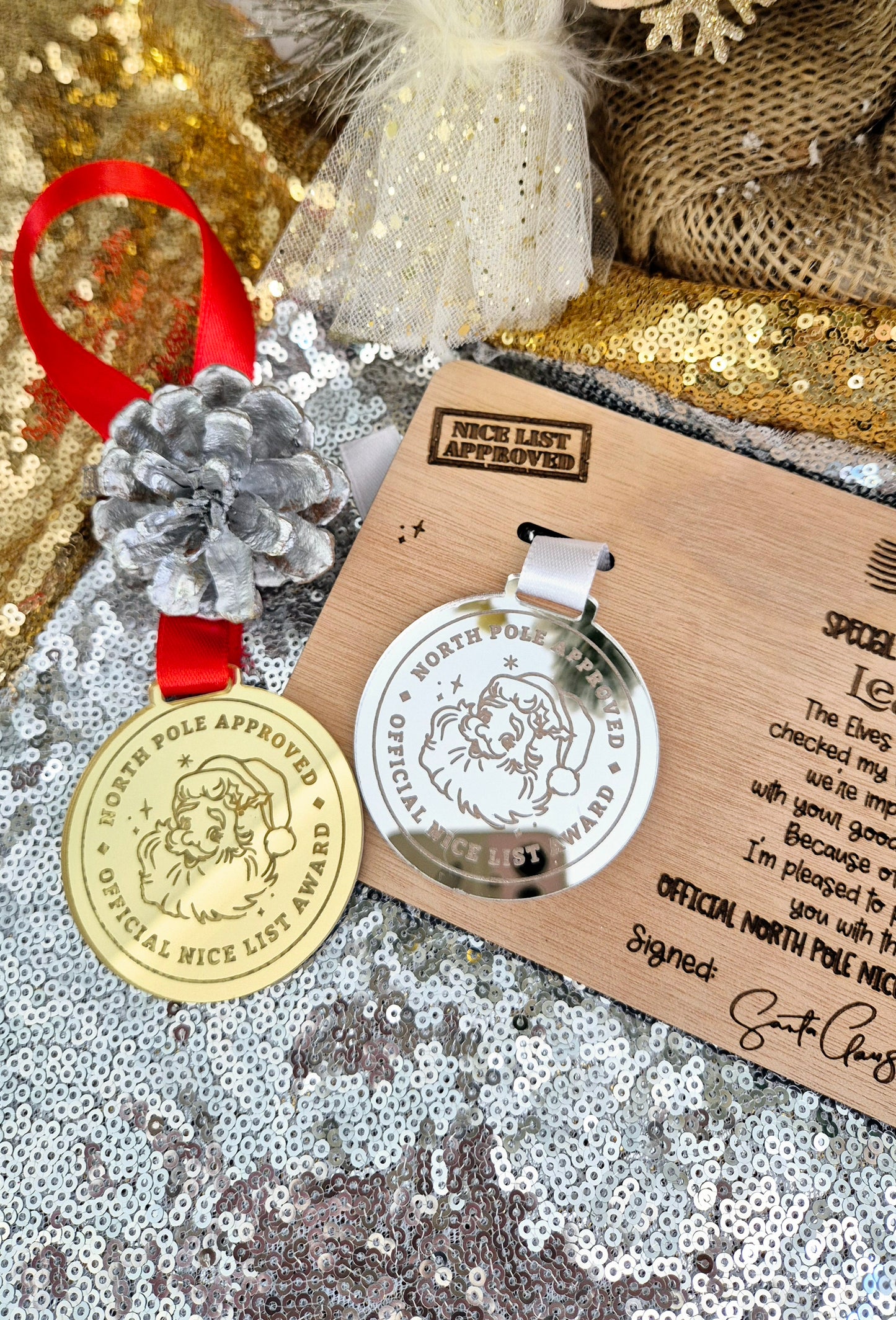 Santa's nice list Award