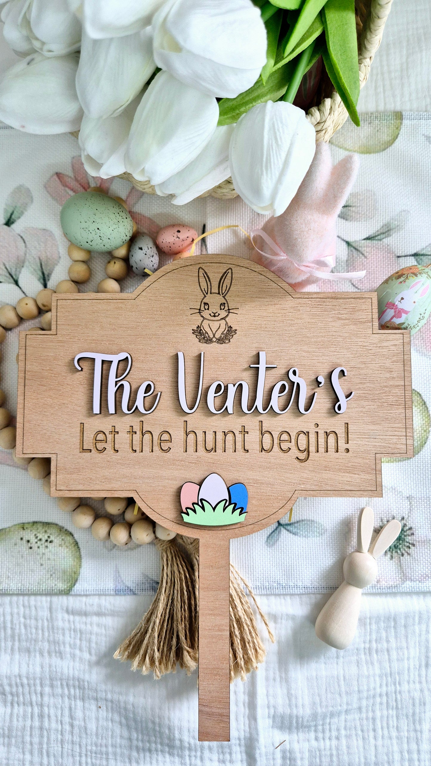 Let the hunt begin Family sign