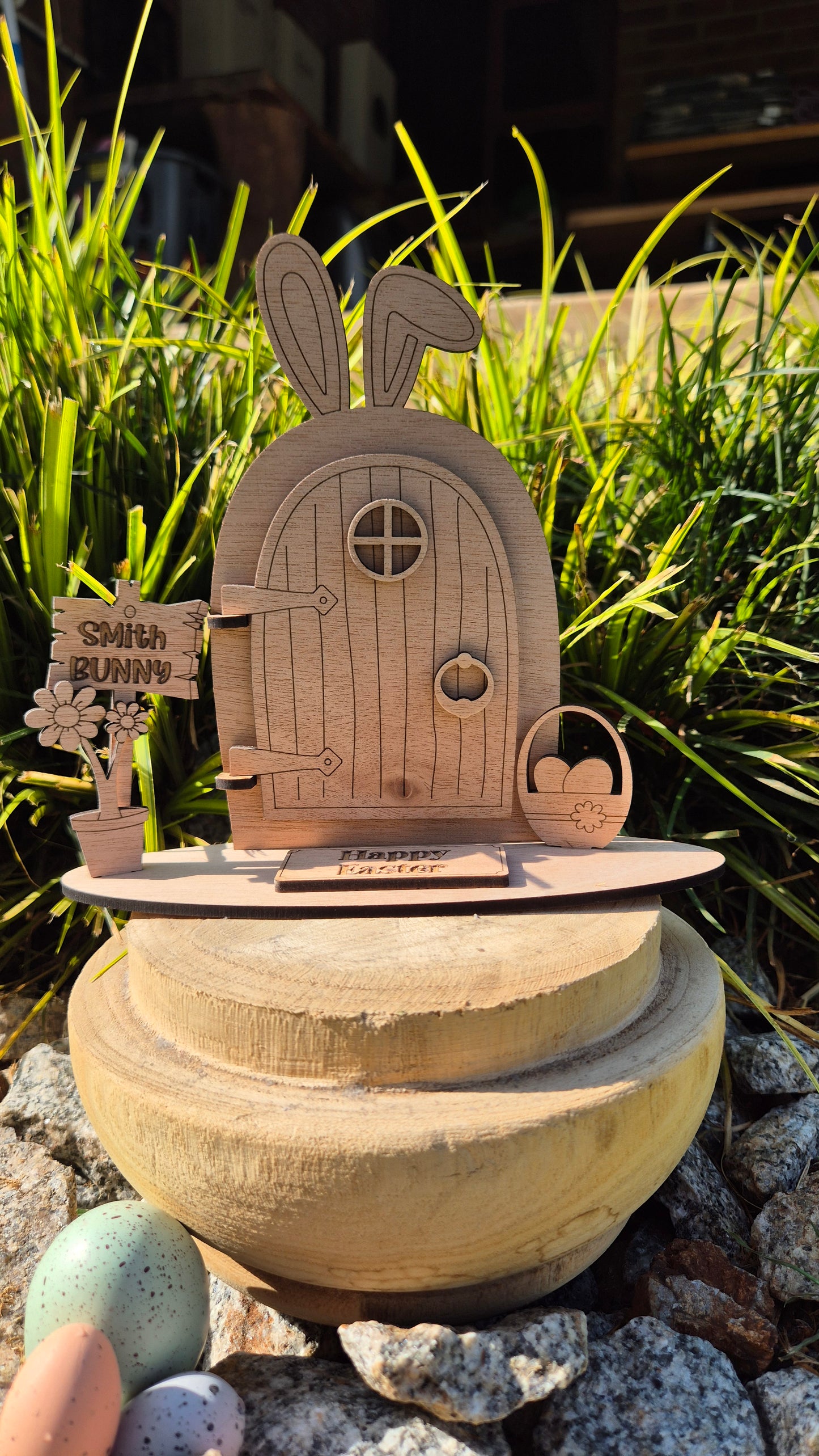 Magic Easter Bunny Door
