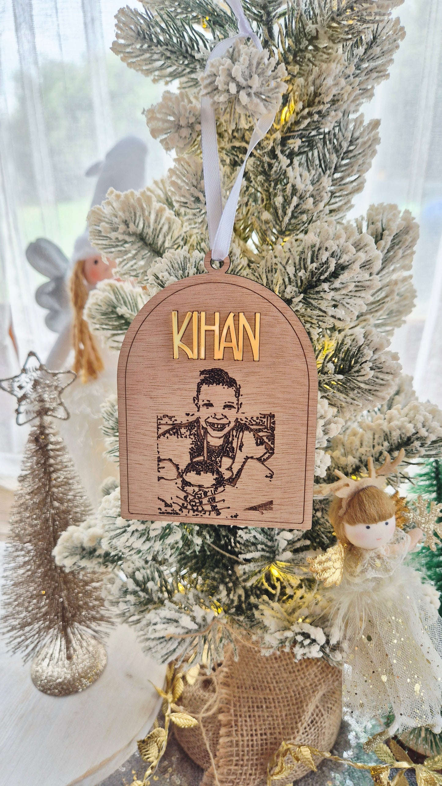 Personalised Photo ornament