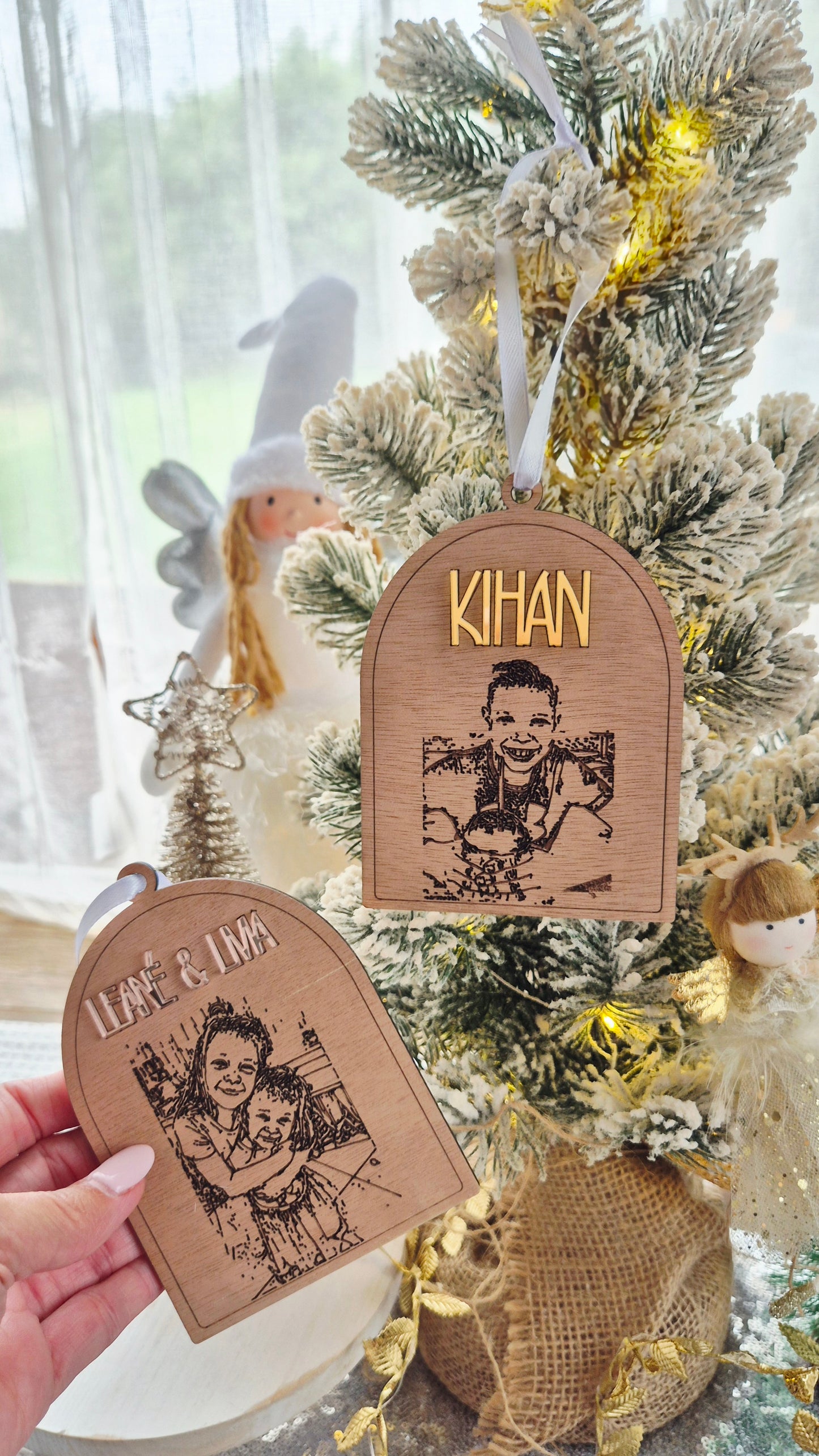 Personalised Photo ornament