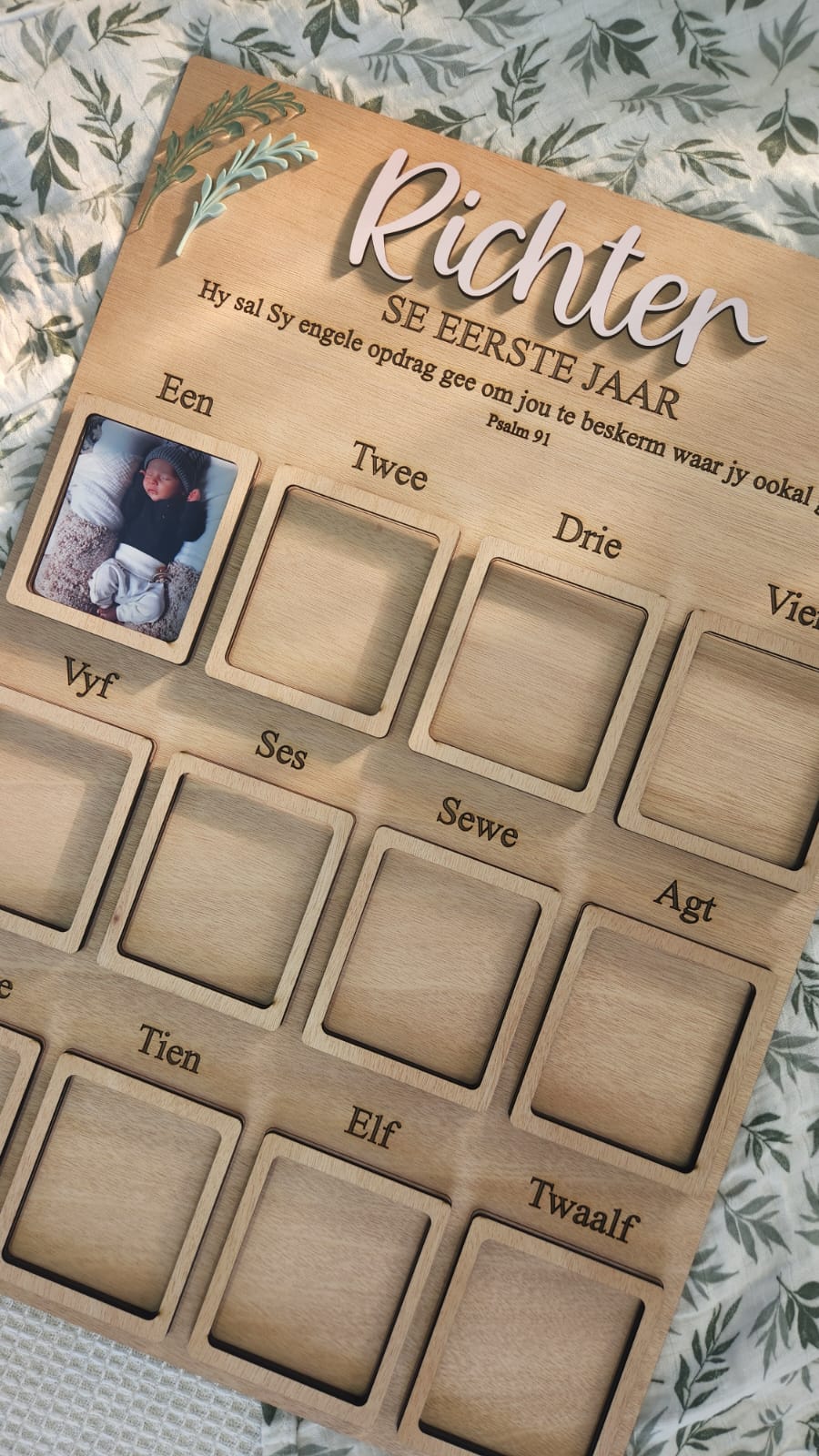 My first year board with 3d frame detail