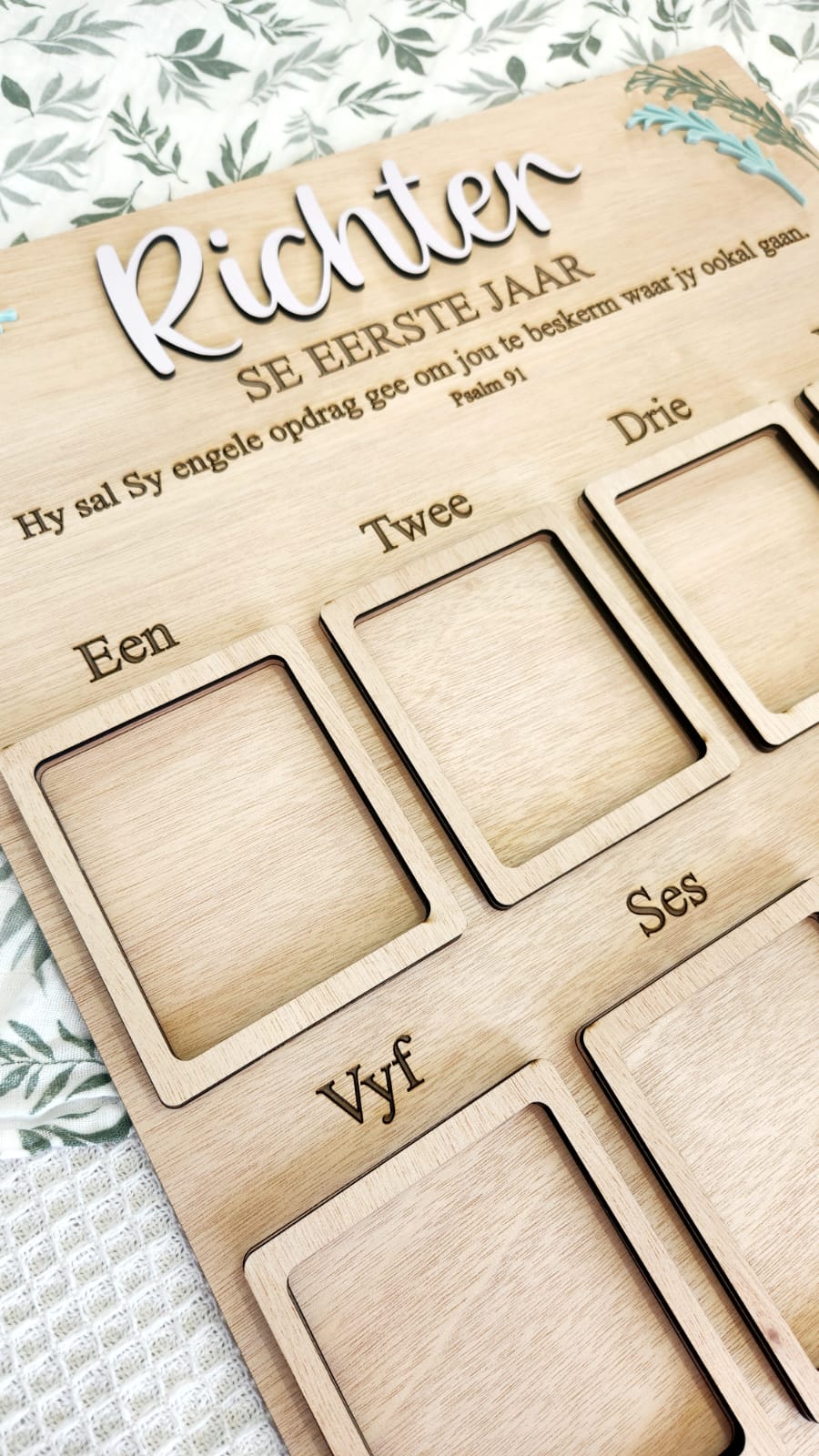 My first year board with 3d frame detail