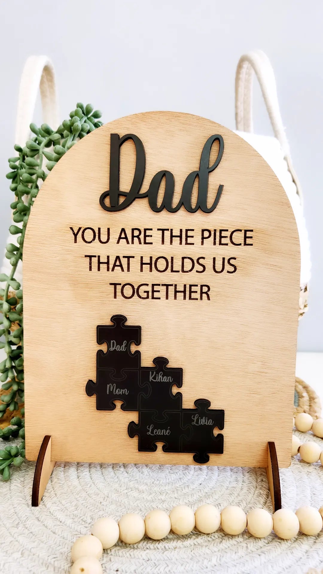 Dad Arch Dad Puzzle Arch – The Creations Co.