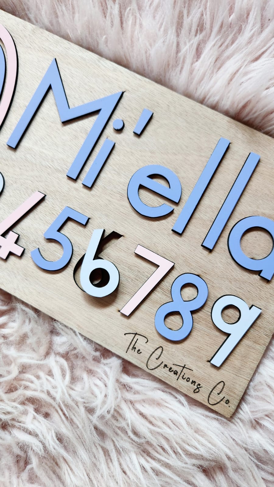 Name & Number Puzzle
