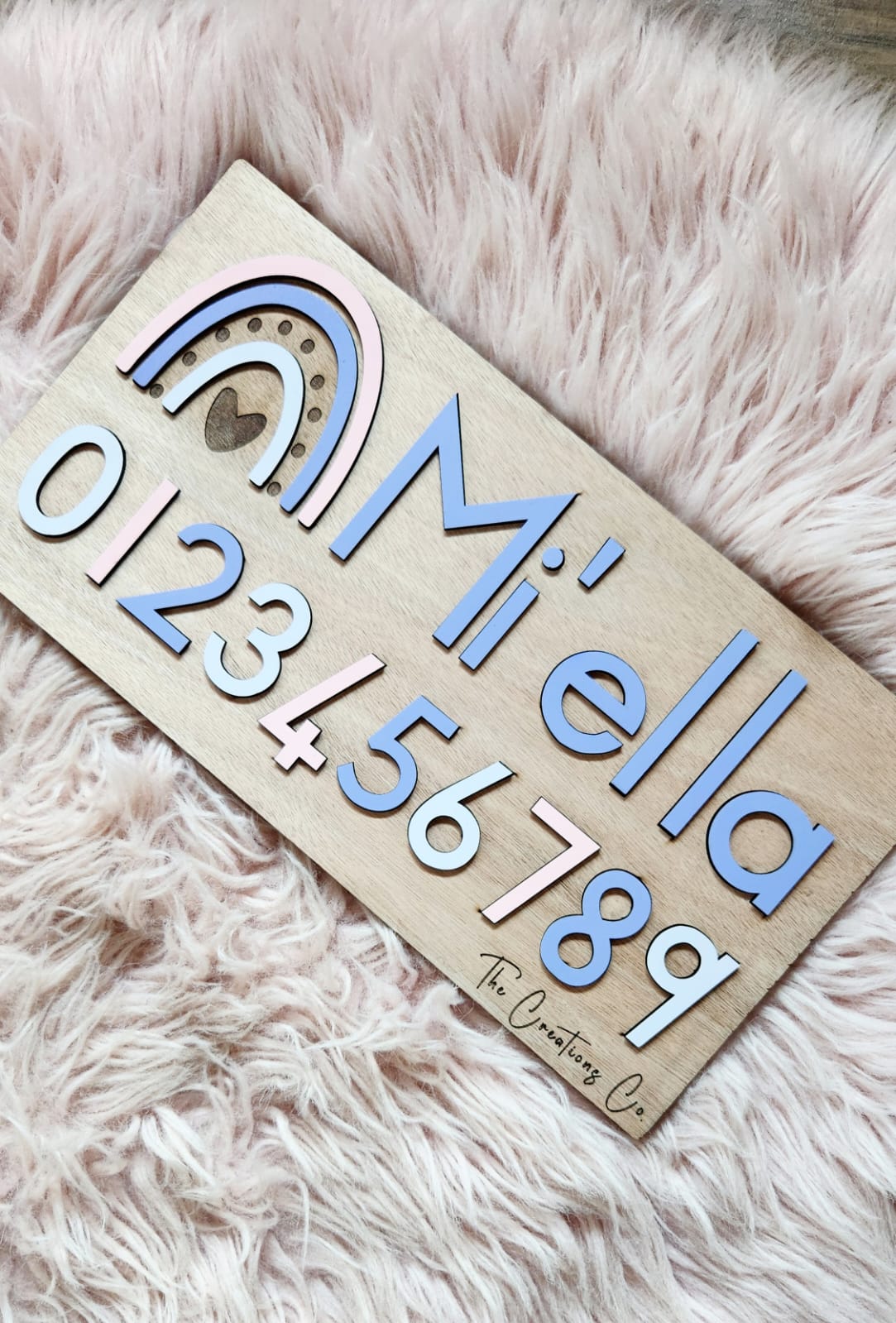 Name & Number Puzzle