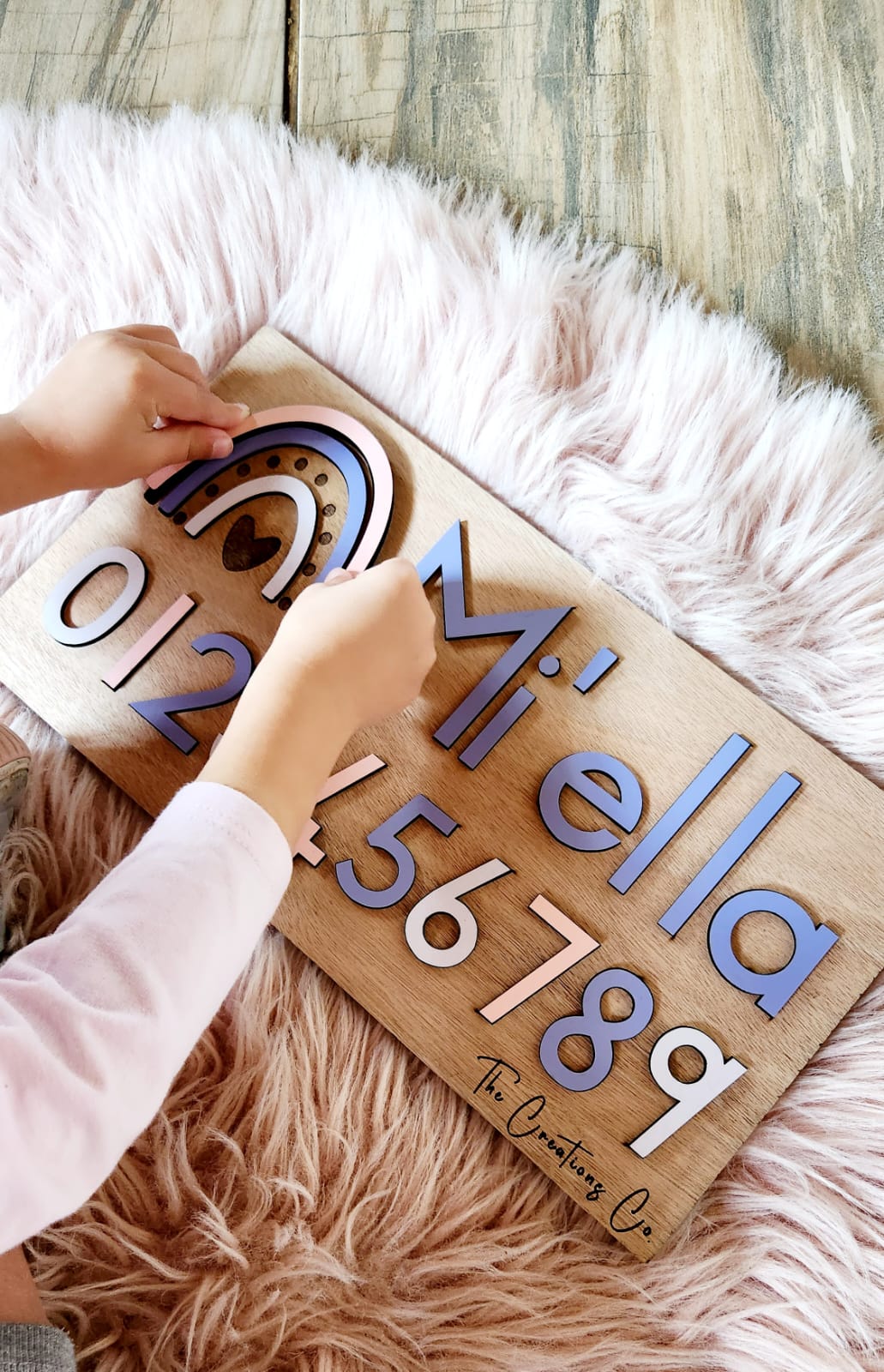 Name & Number Puzzle