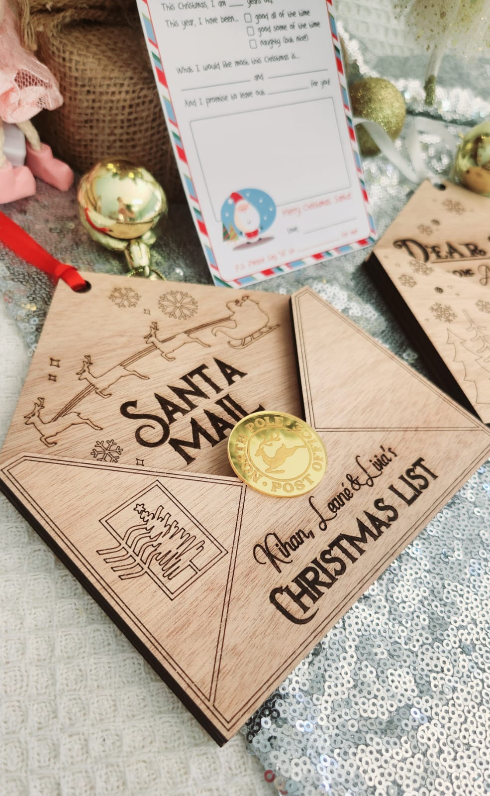 Letter to Santa envelope