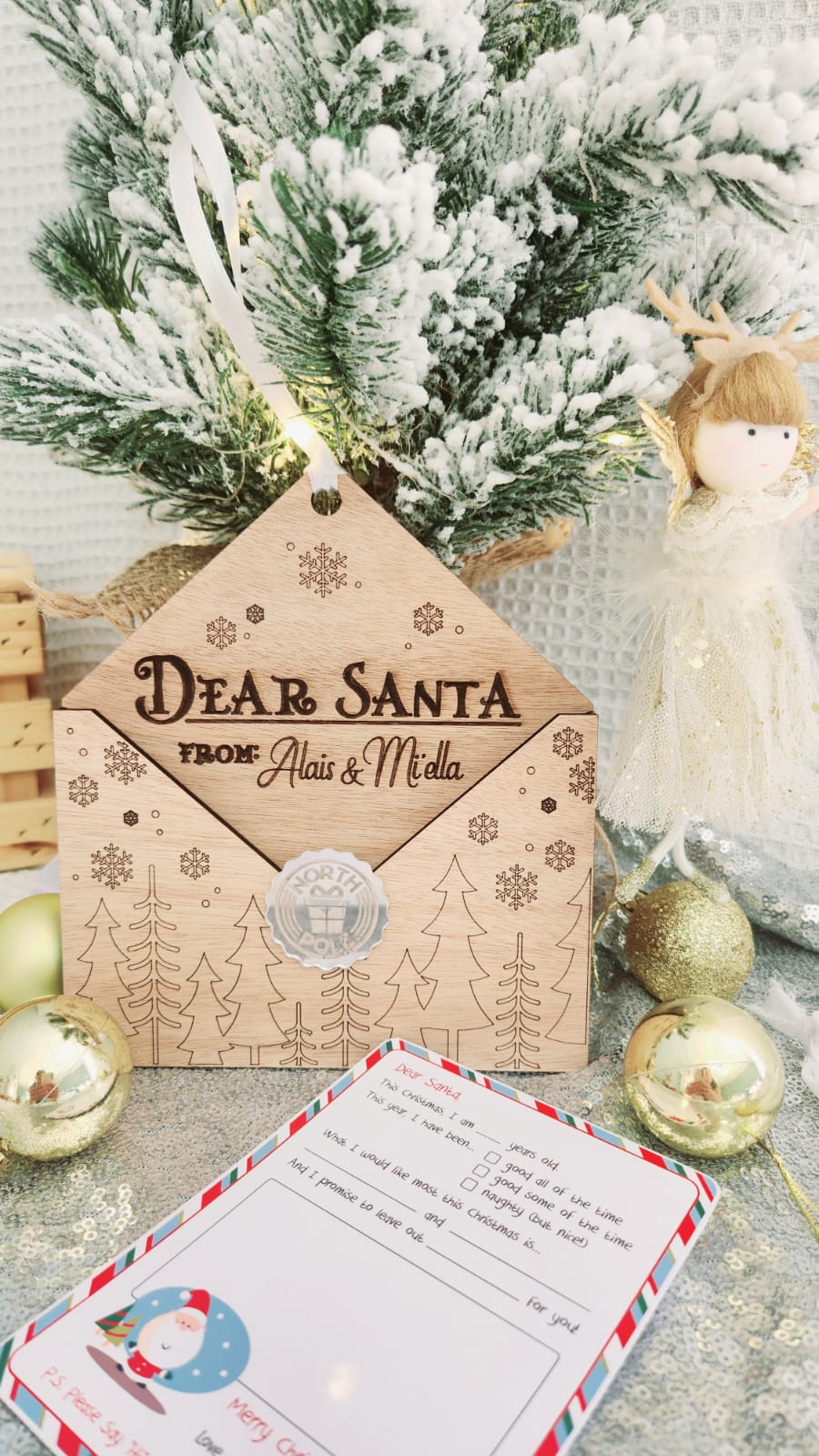 Letter to Santa envelope