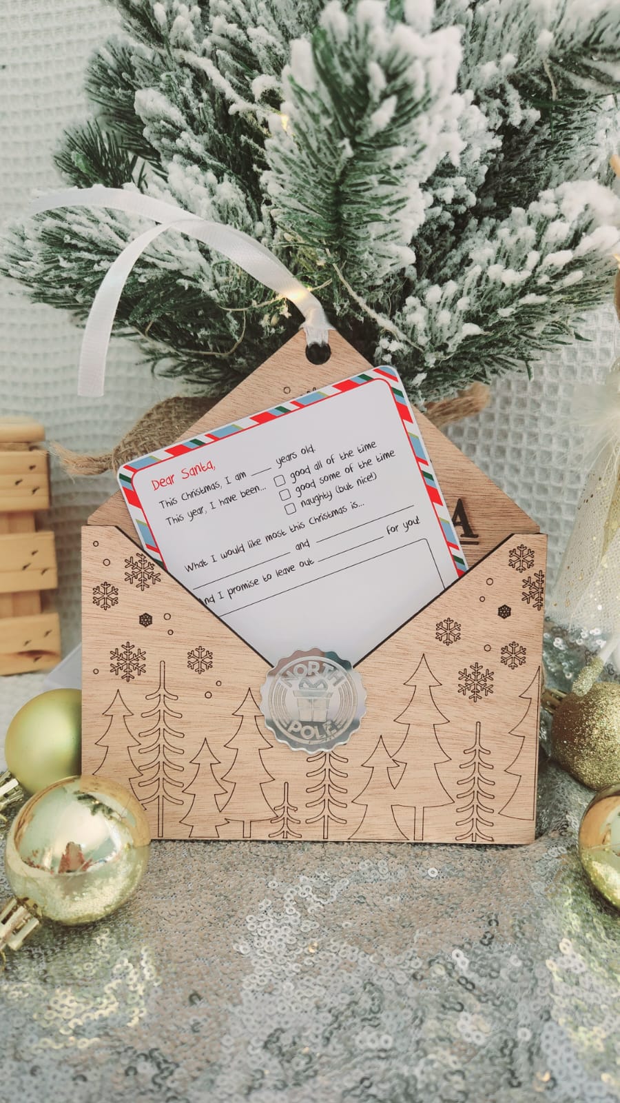 Letter to Santa envelope