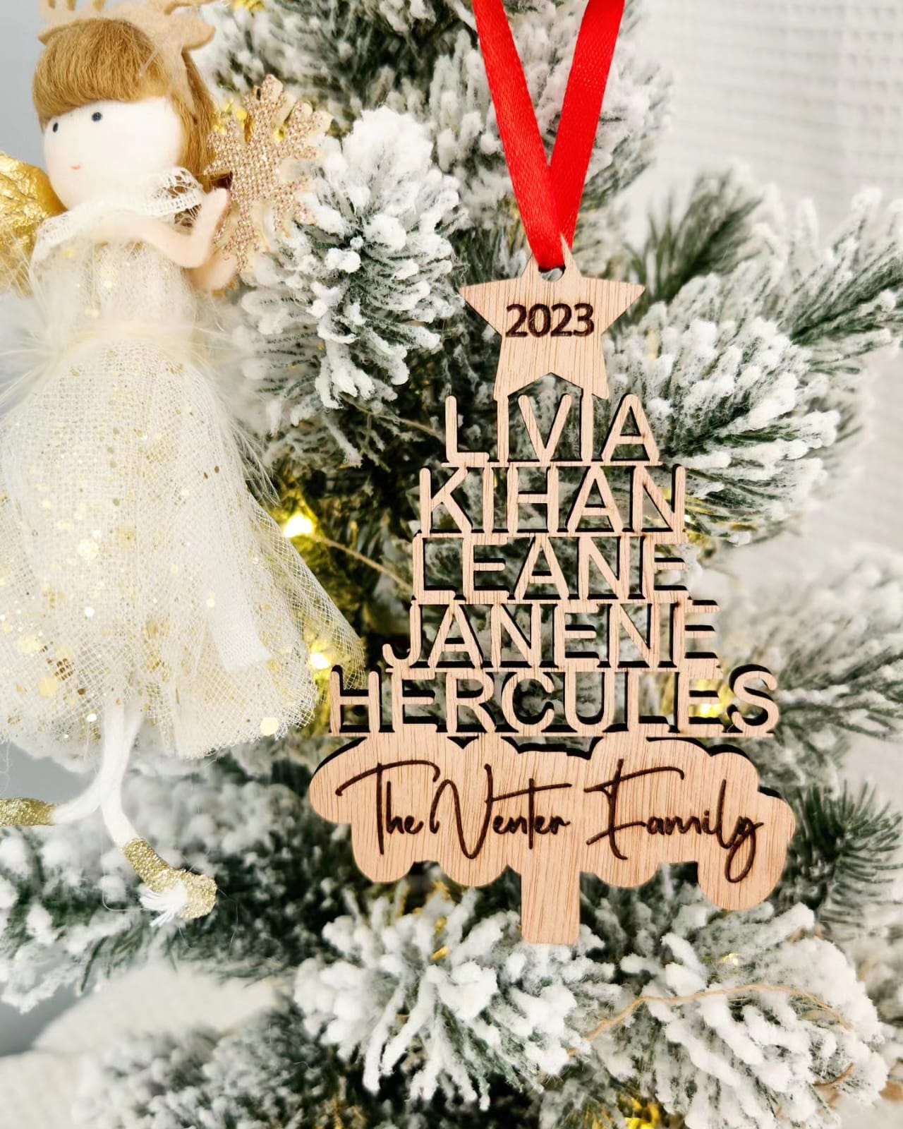 Family tree ornament