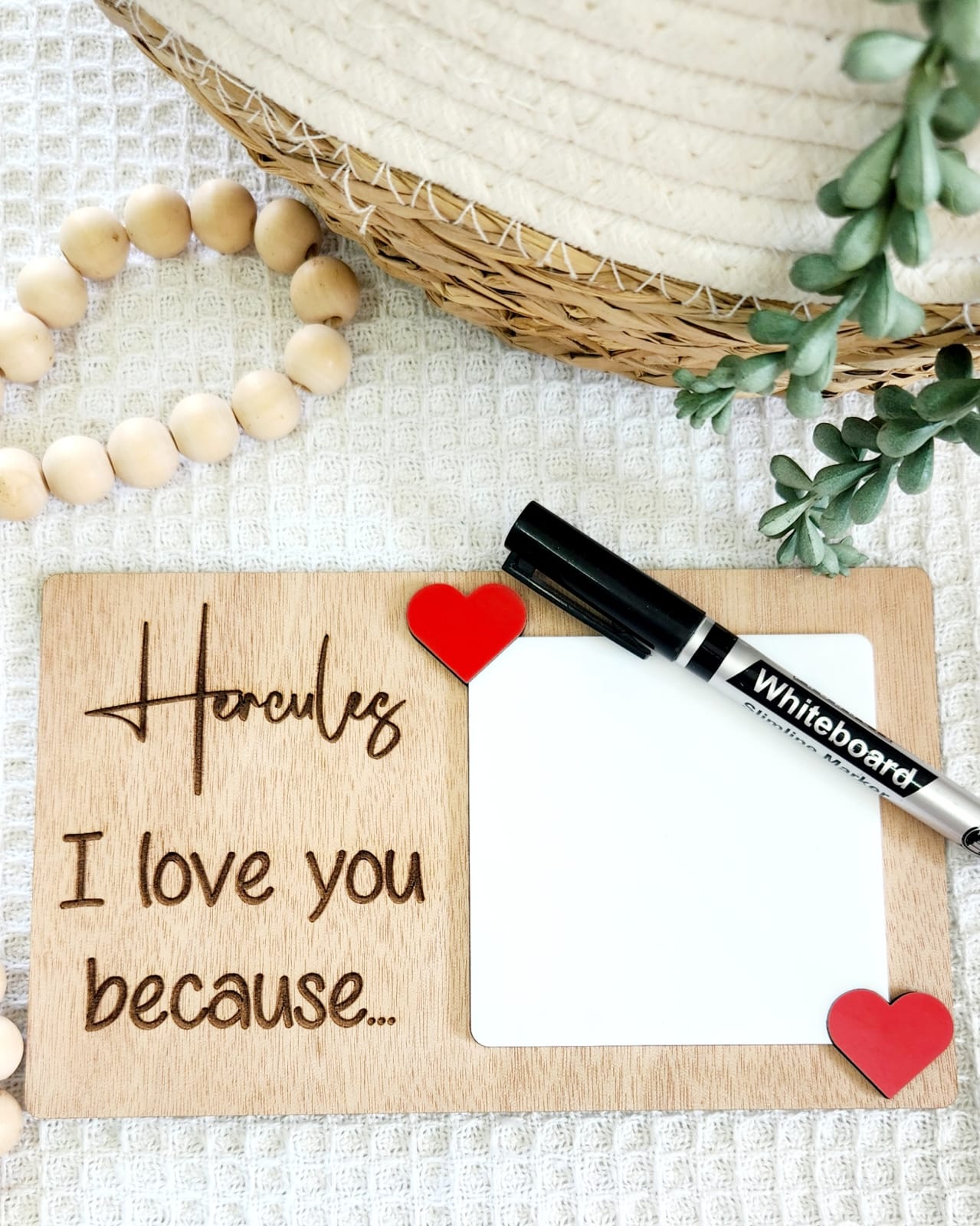 I love you because Notepad