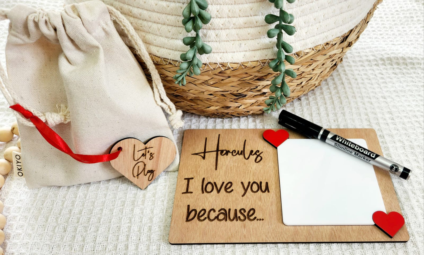 I love you because Notepad