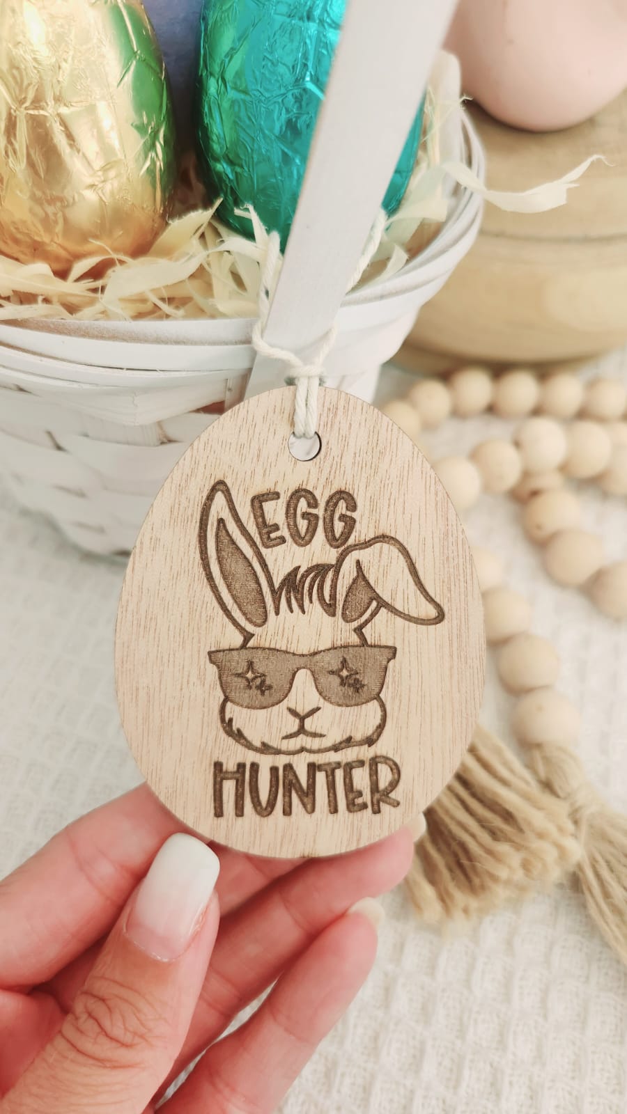 Egg Hunter Tag