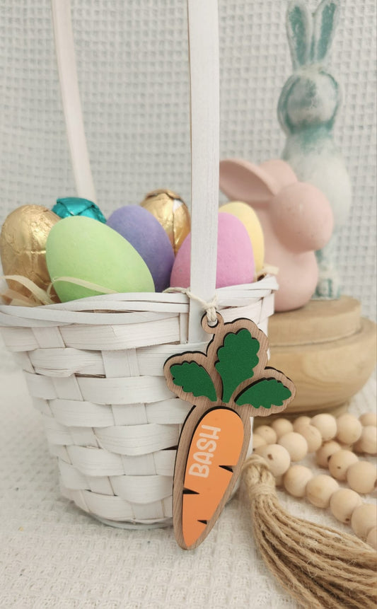Easter Bunny Carrot tag