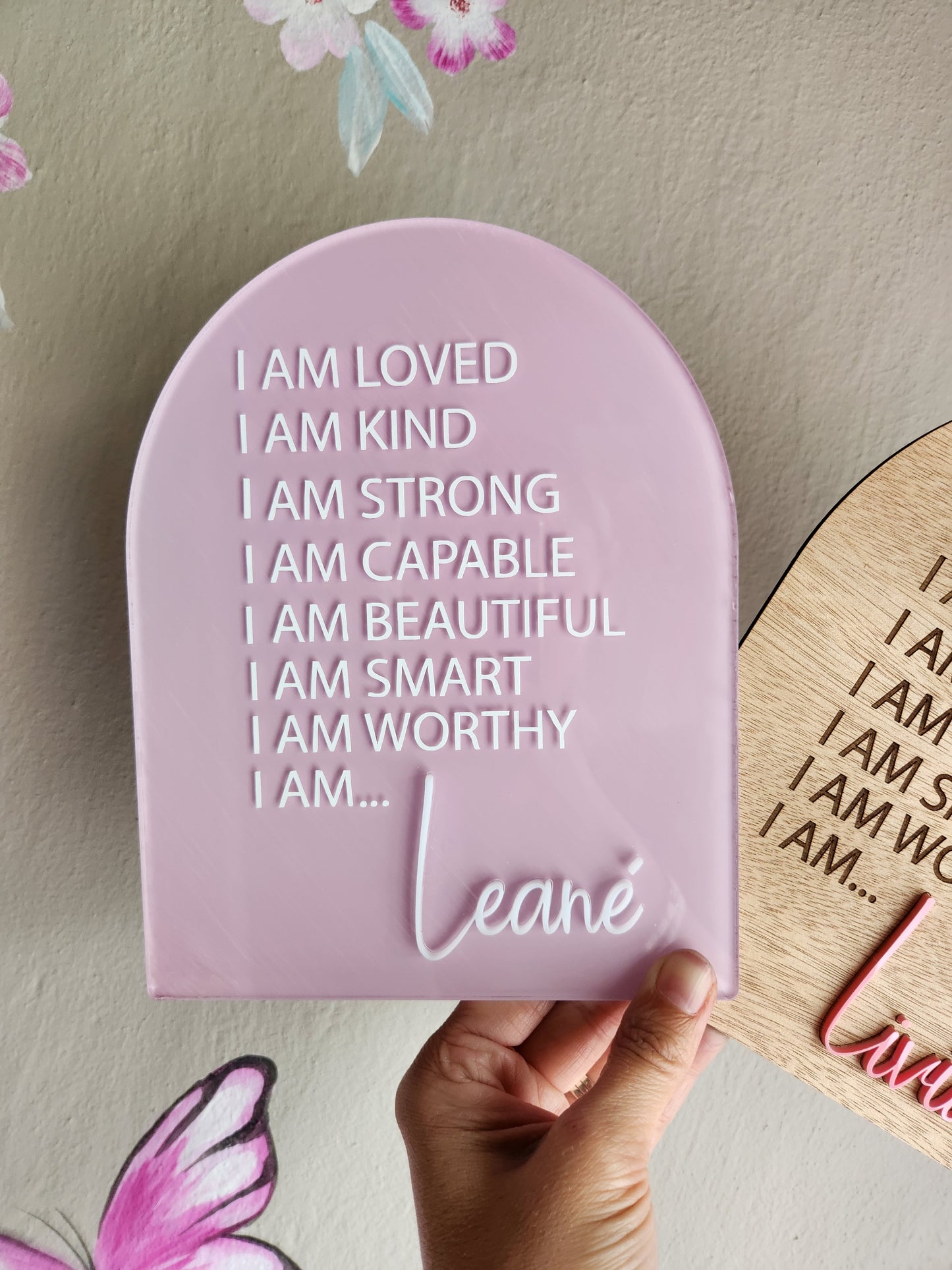 Affirmation Plaques Acrylic
