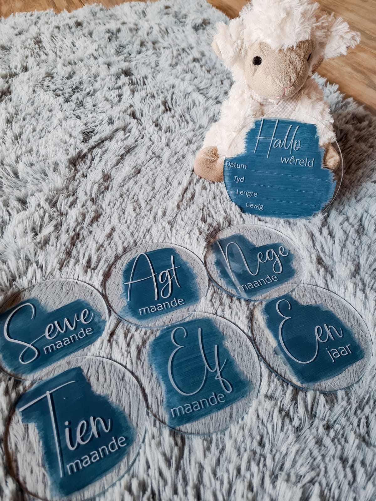 Acrylic Laser engraved Milestone Plaques