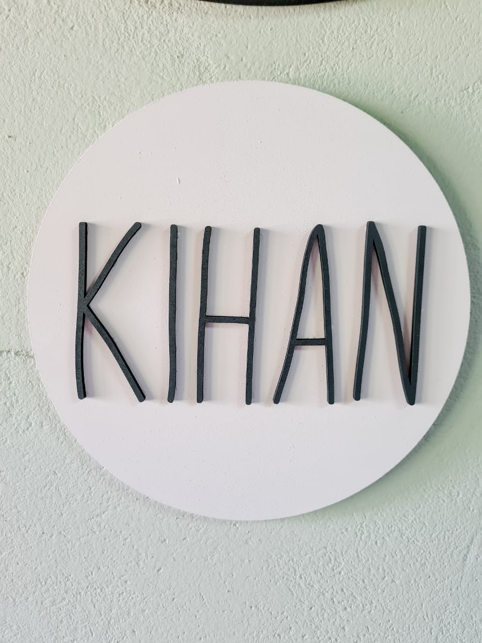 Wooden Airplane Wall Decor (Small Name Plaque Incl)