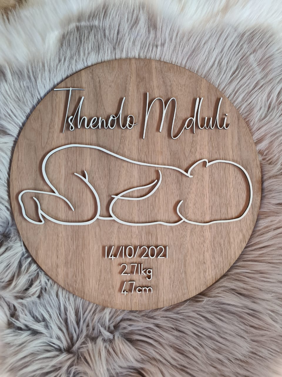 Birth Plaque