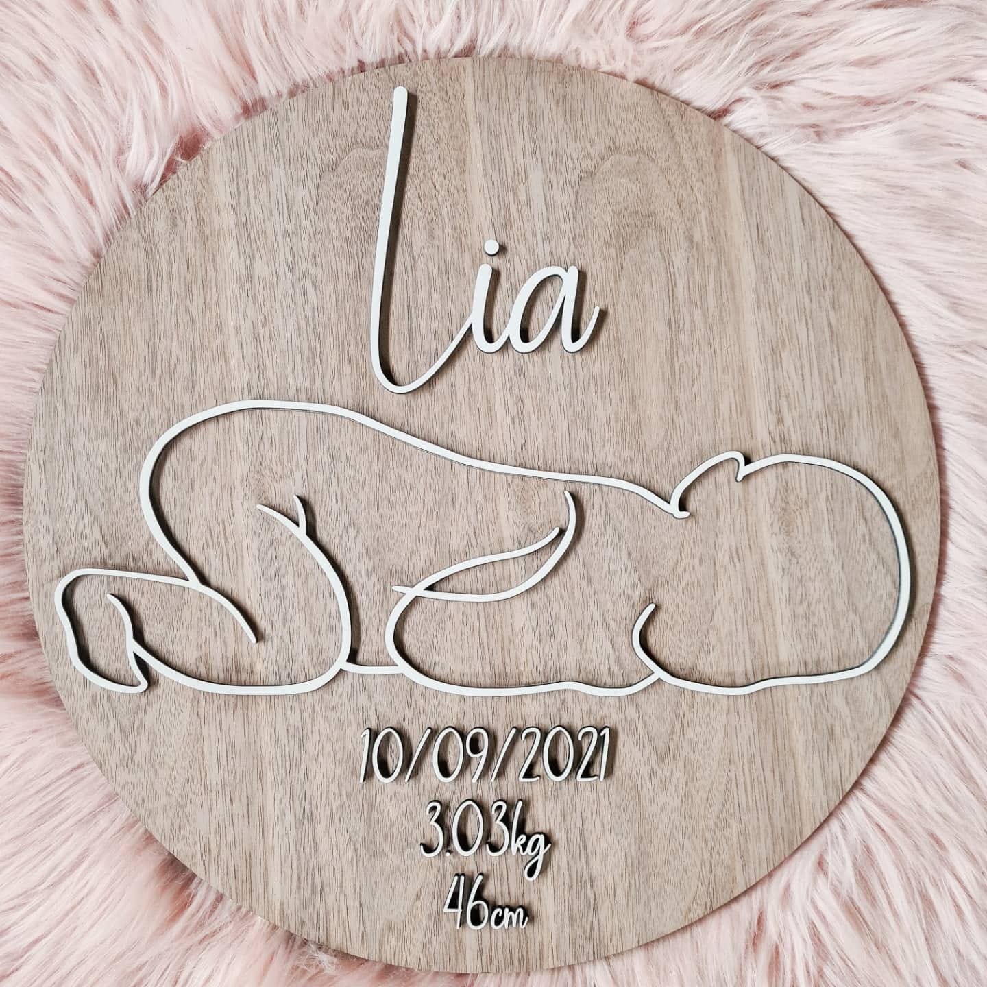 Birth Plaque
