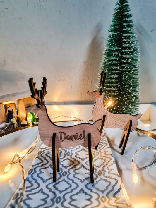 Reindeer Table Decor (personalised)