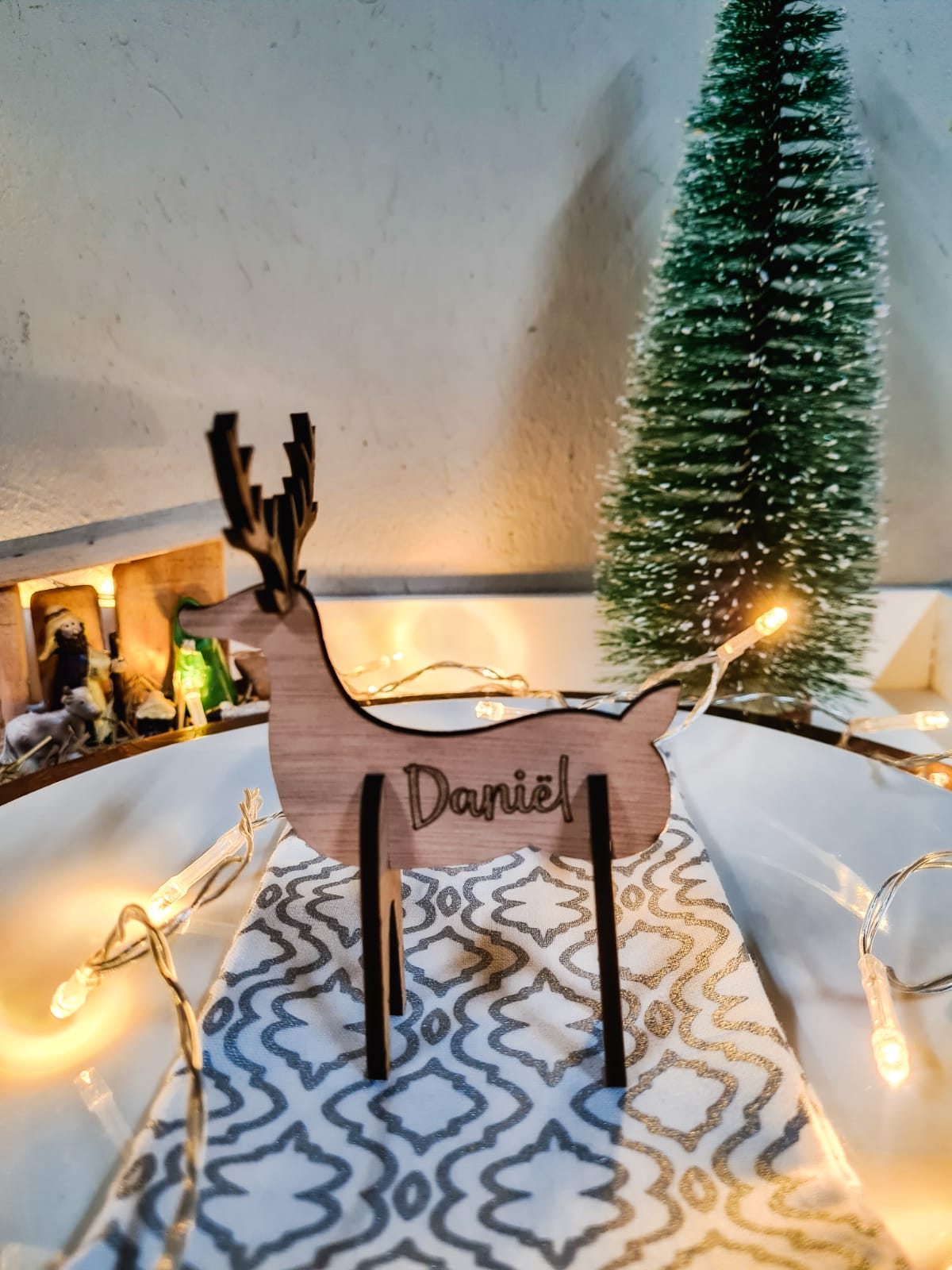 Reindeer Table Decor (personalised)
