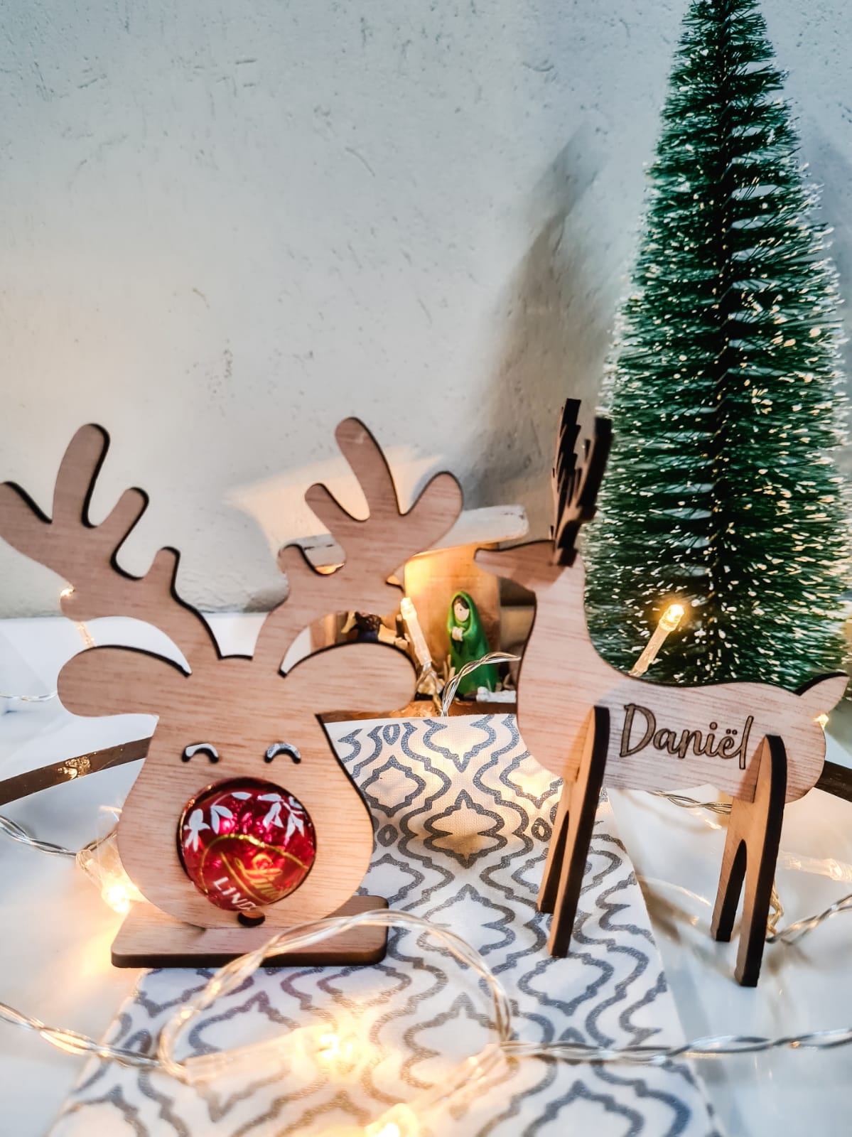 Lindt Reindeer Table Decor