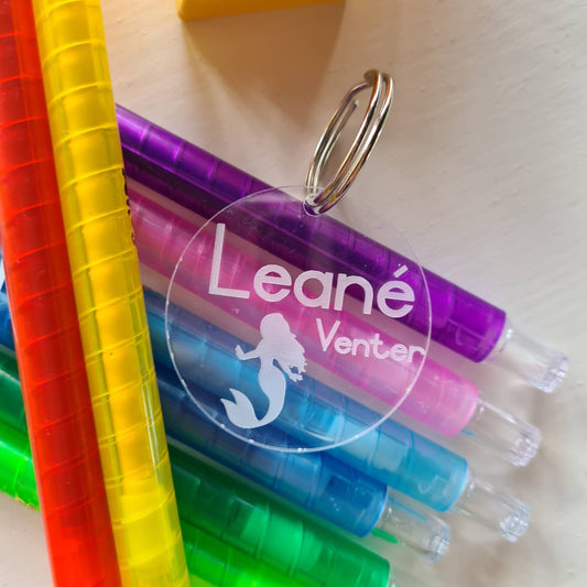 Personalised Name Tags (Mermaid)