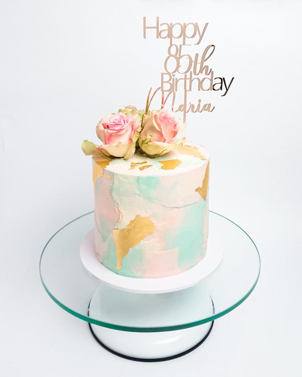Personalised cake toppers