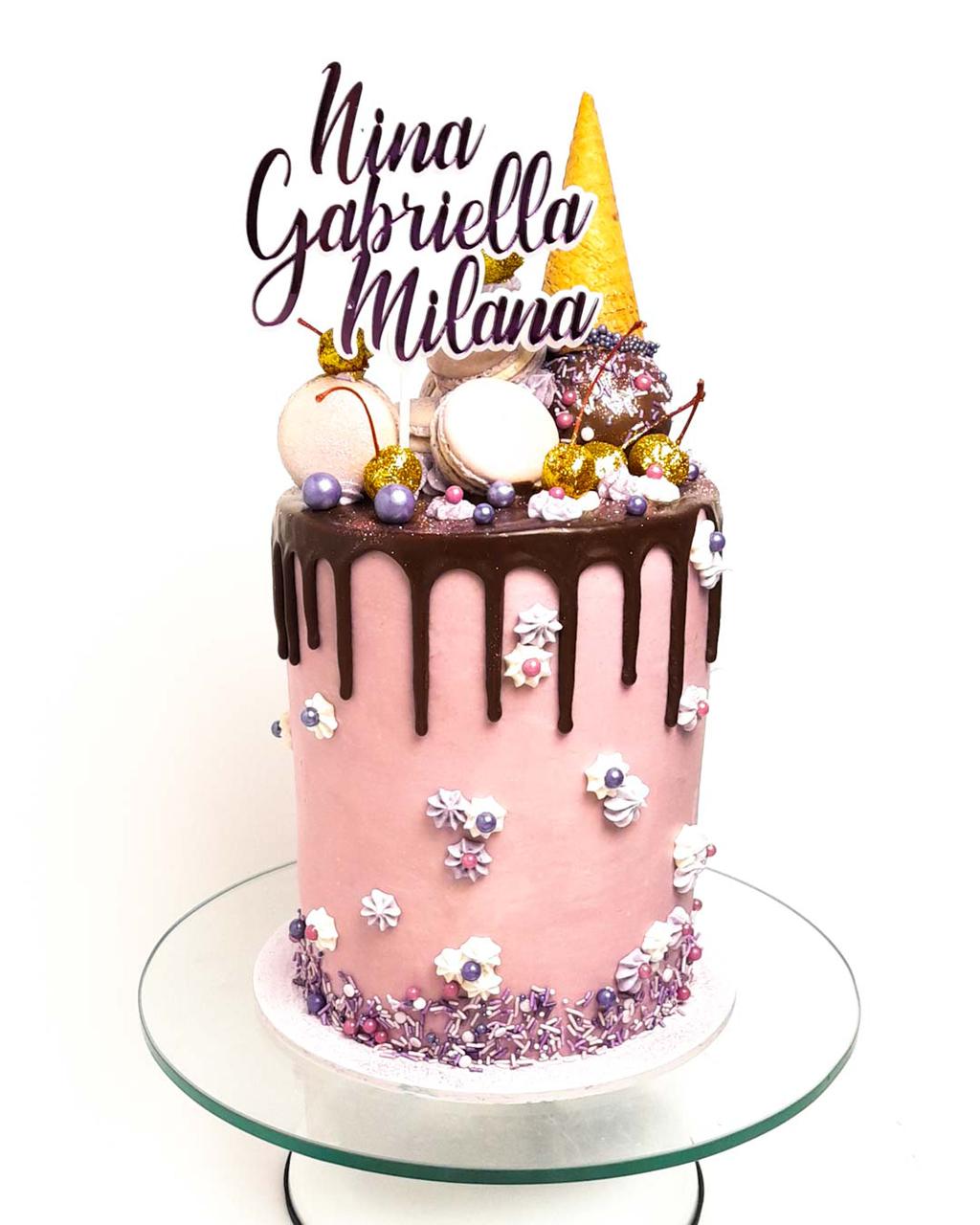 Personalised cake toppers