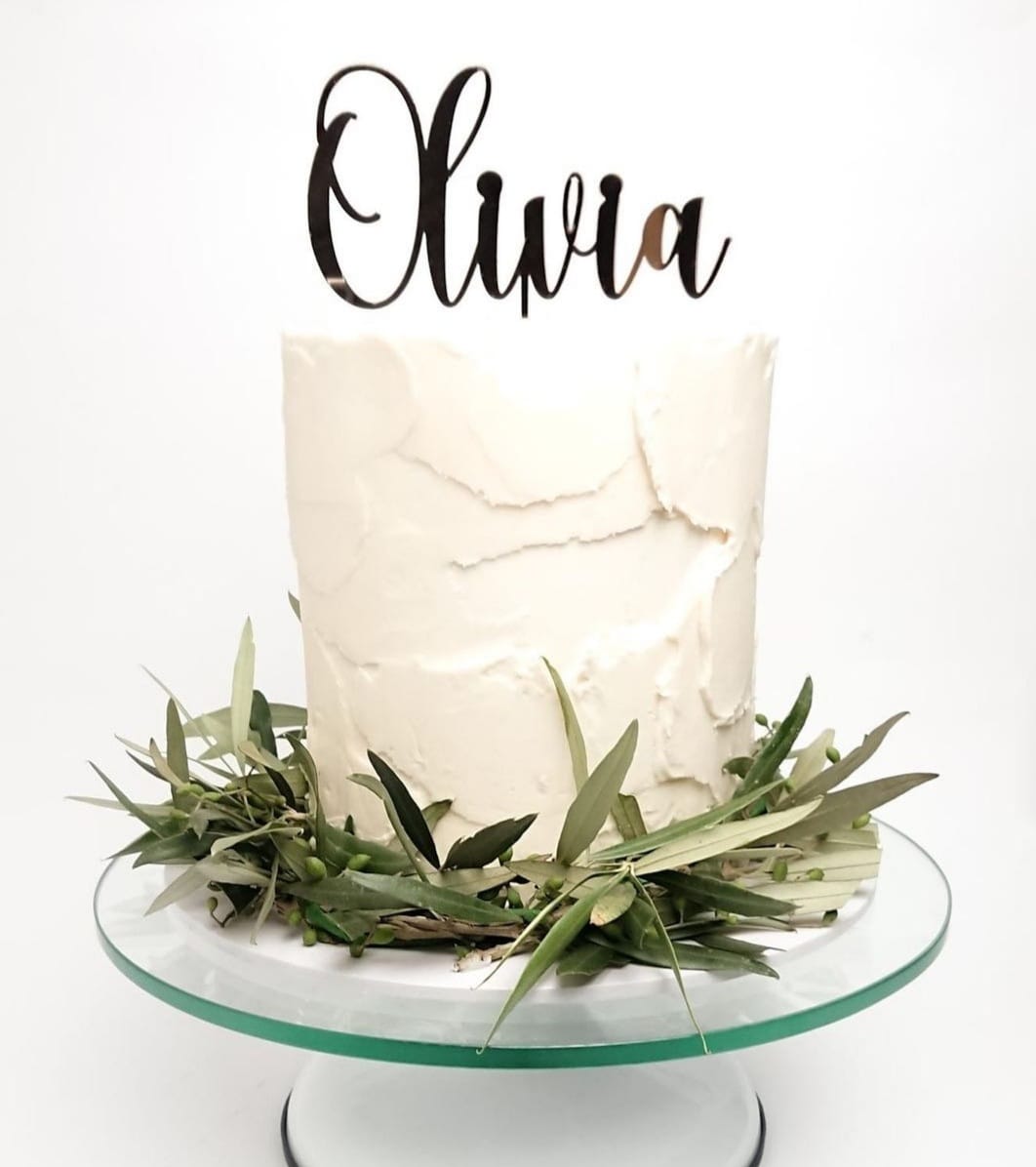 Personalised cake toppers