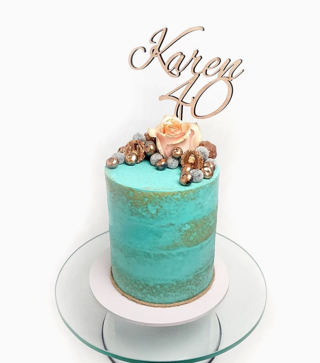 Personalised cake toppers