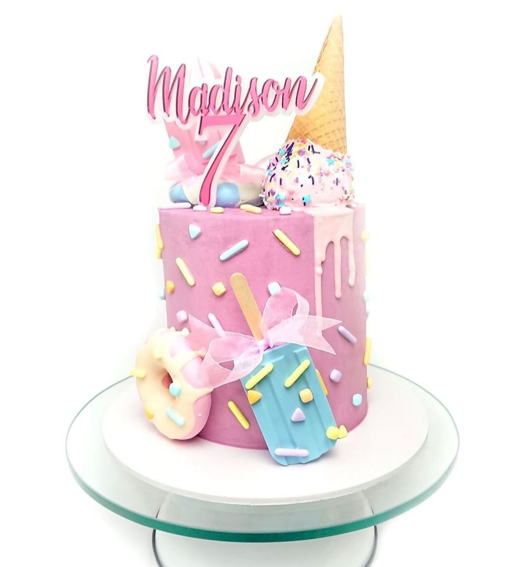 Personalised cake toppers