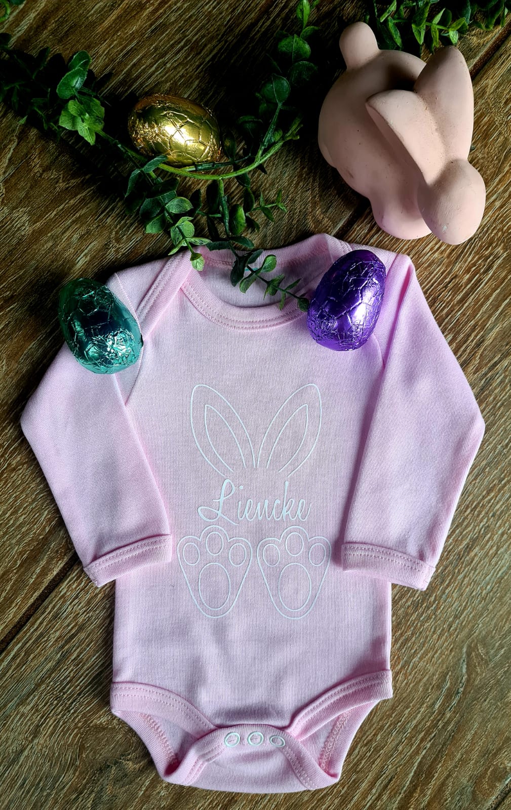 Personalised easter egg bags