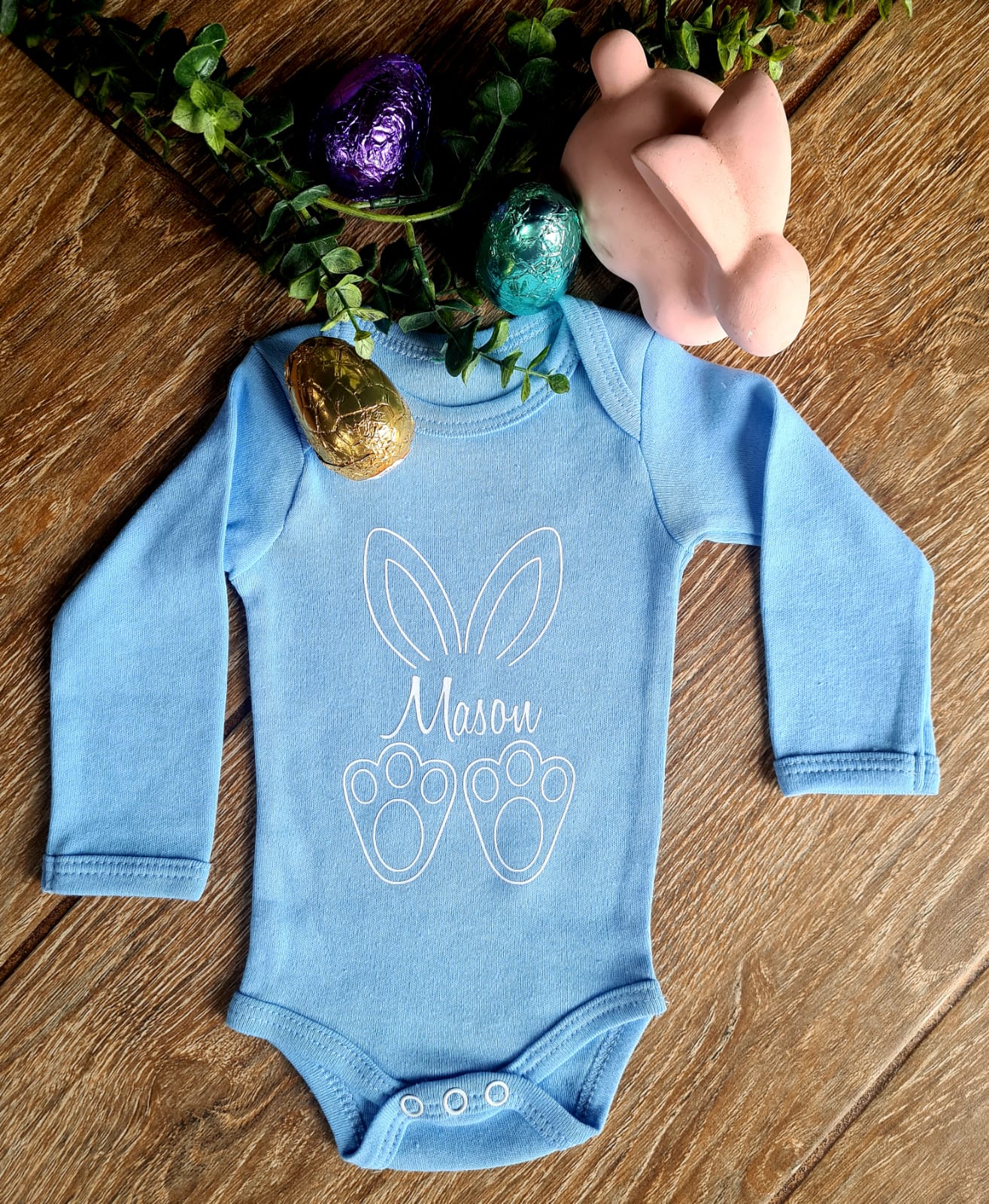 Personalised easter egg bags